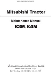 Mitsubishi K3M Maintenance Manual