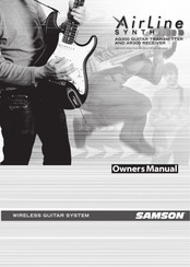 Samson AirLine SYNTH AR300 Owner's Manual