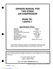 DeVilbiss L560V2-1 Owner's Manual