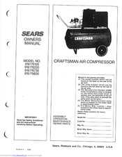 Craftsman 919.176730 Owner's Manual