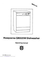 Husqvarna QB325W Operating Manual