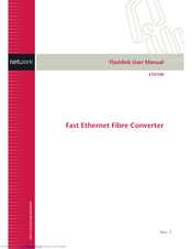 Network Electronics Flashlink ETH100 User Manual