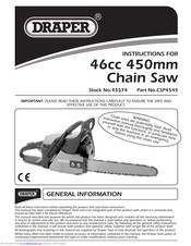 Draper CSP4545 Instructions Manual