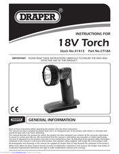 Draper CT18A Instructions Manual