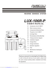 PurePro LUX-106R-P User Manual