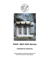 Pure Water PWS BEV-300 Series Owner's Manual