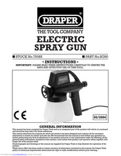 Draper SG80 Instructions Manual