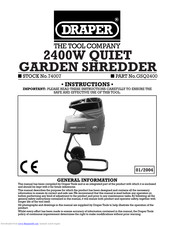 Draper GSQ2400 Instructions Manual