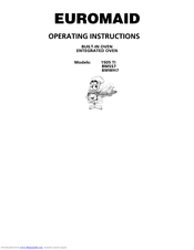 Euromaid BMWH7 Operating Instructions Manual