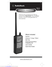 Radio Shack 20-137 User Manual