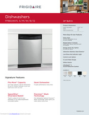 Frigidaire FFBD2407L S Specifications