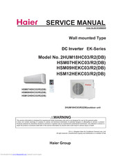 Haier HSM12HEKC03/R2DB Service Manual