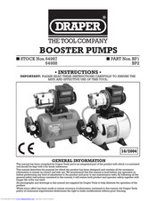 Draper BP2 Instructions Manual