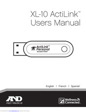 AND XL-10 ActiLink User Manual