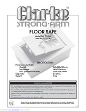 Clarke STRONG-ARM CS100F Specification