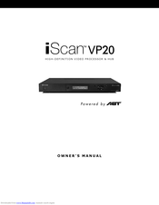 DVDO iScan VP20 Owner's Manual