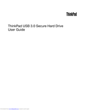 Lenovo ThinkPad USB 3.0 User Manual