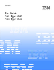 IBM A60 Type 6833 User Manual