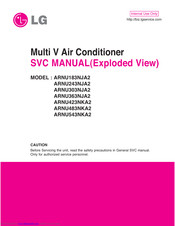 LG Multi V ARNU303NJA2 Manual