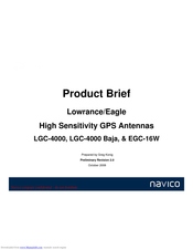 Navico EGC-16W Product Brief