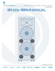 LOUD Technologies SR1522Z Repair Manual