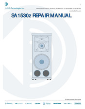 LOUD Technologies SA1530Z Repair Manual