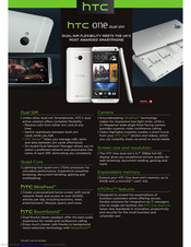 HTC HTC One Brochure & Specs