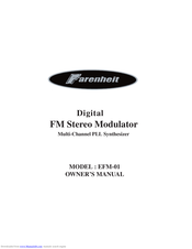 Farenheit EFM-01 Owner's Manual