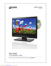 GPX TDE1384B User Manual