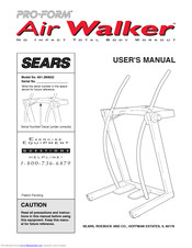 Proform AIR WALKER User Manual