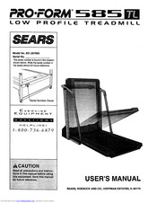 Pro-Form 585 TL User Manual