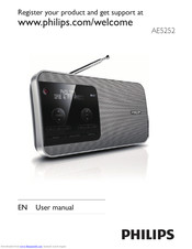 Philips AE 5252 User Manual