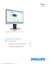 Philips Brilliance 190BL1 User Manual