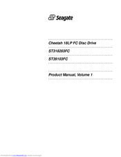 Seagate Cheetah 18LP ST318203FC Product Manual