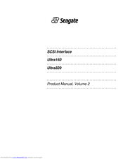 Seagate Ultra160 Product Manual
