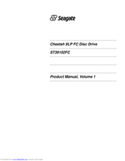 Seagate Cheetah 9LP ST39102FC Product Manual