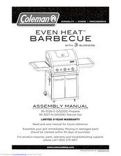 Coleman EVEN HEAT 85-3026-0 Assembly Manual
