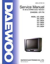 Daewoo DTL- 28G7F Service Manual