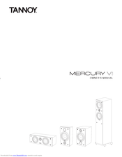 Tannoy MERCURY Vi Owner's Manual