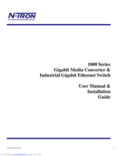 N-Tron 1003GX2-SX User Manual & Installation Manual