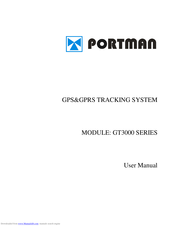 PORTMAN GT3000 SERIES User Manual
