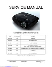 Optoma EX615i Service Manual