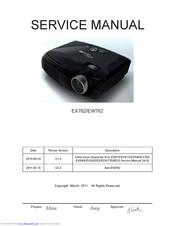 Optoma EX762 Service Manual