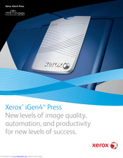 Xerox iGen4 Brochure & Specs