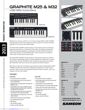 Samson GRAPHITE M32 Product Information