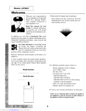 Maytag LAT9557 Manual
