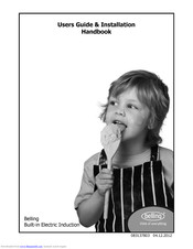 Belling Built-in Electric Induction Users Manual & Installation Handbook