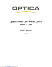 Optica D224M User Manual