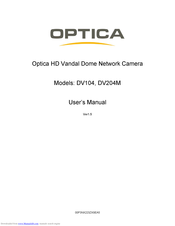 Optica DV104, DV204M User Manual