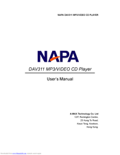 A-MAX Technology NAPA DAV311 User Manual